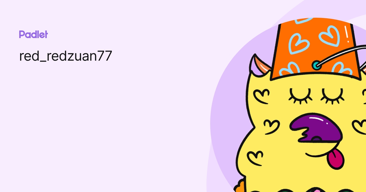 red_redzuan77 profile | Padlet