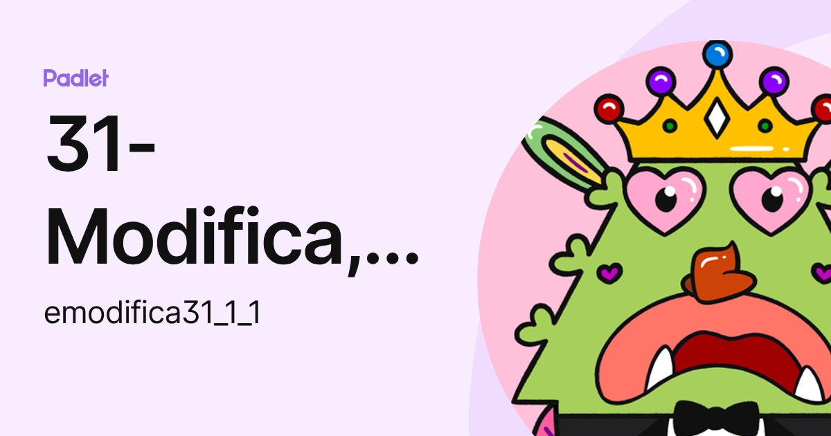 31-Modifica, Ethan (emodifica31_1_1) profile | Padlet