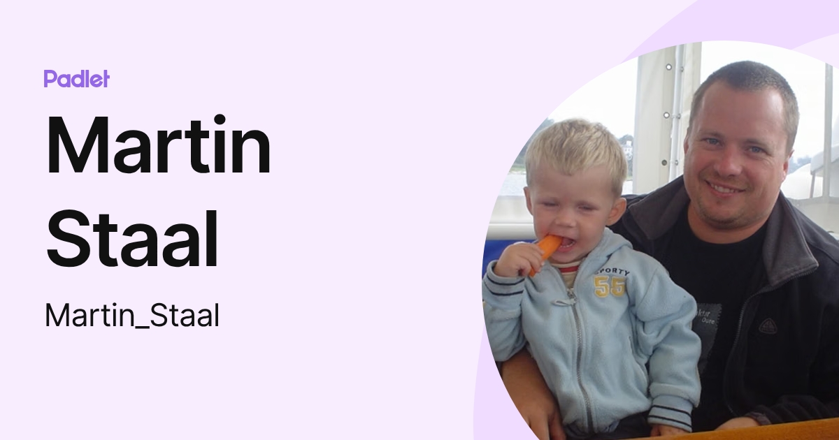 Martin Staal (Martin_Staal) profile | Padlet