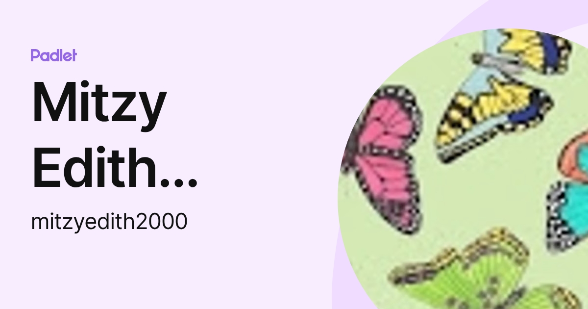Mitzy Edith Valenzuela Nieto (mitzyedith2000) profile | Padlet