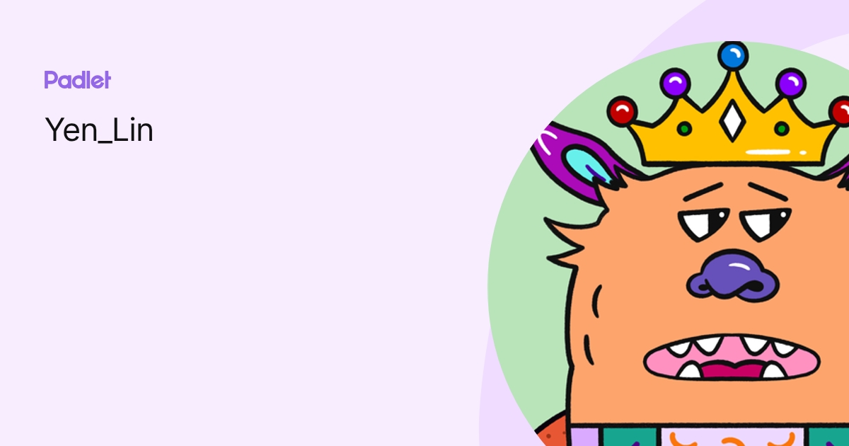 Yen_Lin profile | Padlet