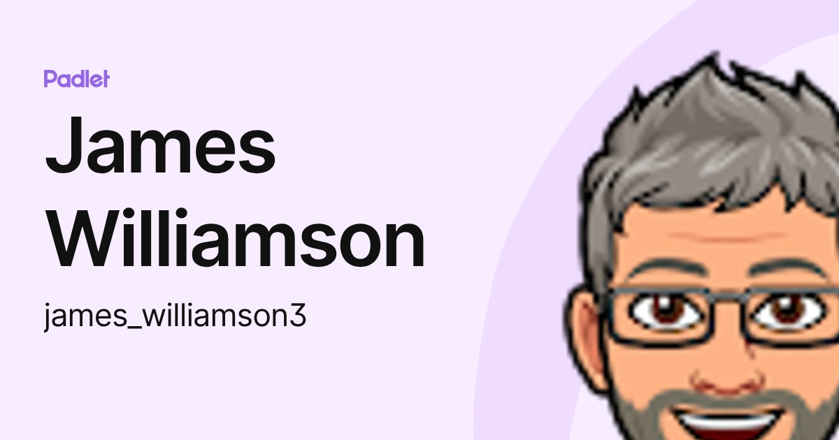 James Williamson (james_williamson3) profile | Padlet