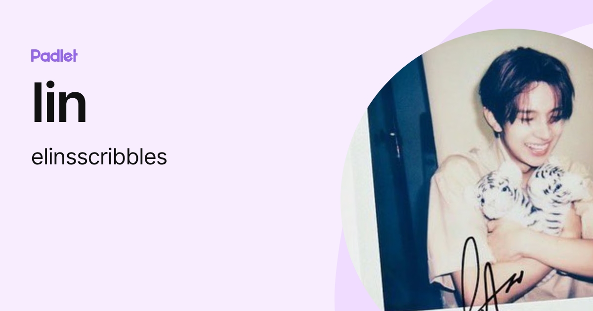 lin (elinsscribbles) profile | Padlet