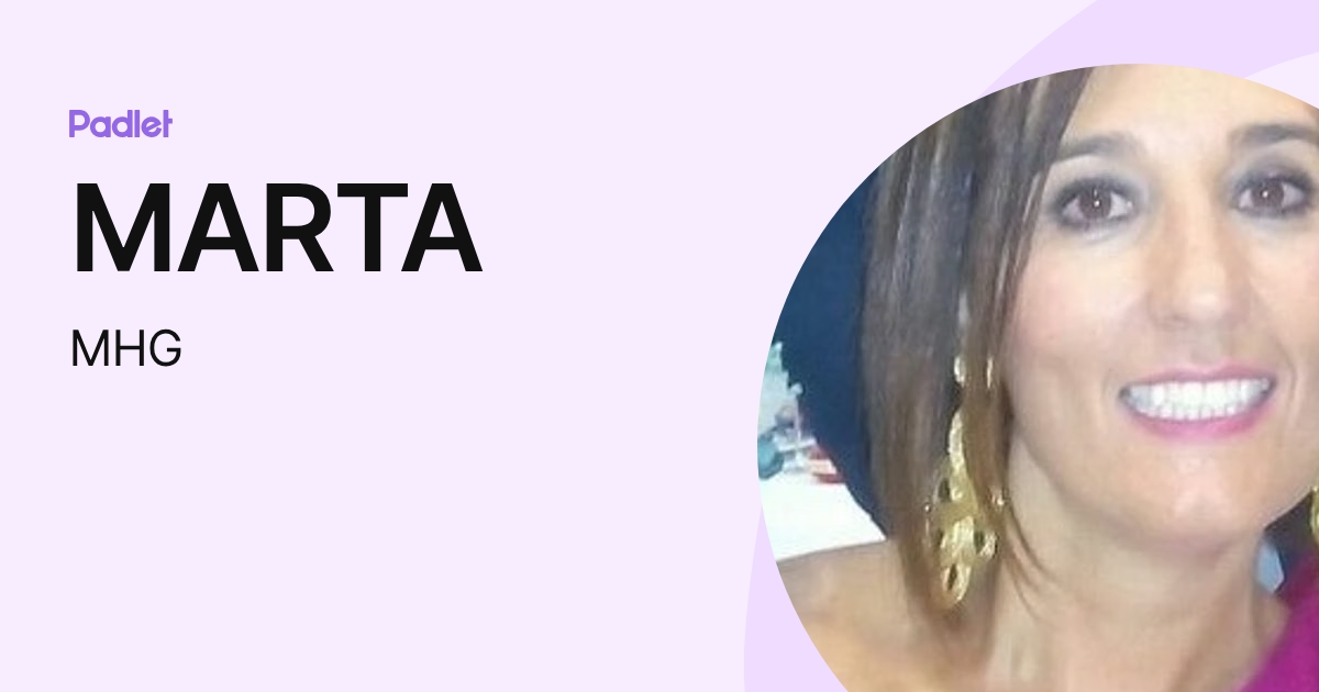 MARTA (MHG) profile | Padlet