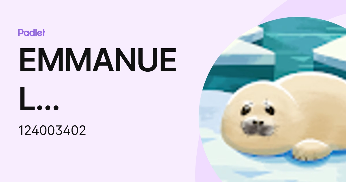 EMMANUEL HERNANDEZ CRUZ (124003402) profile | Padlet