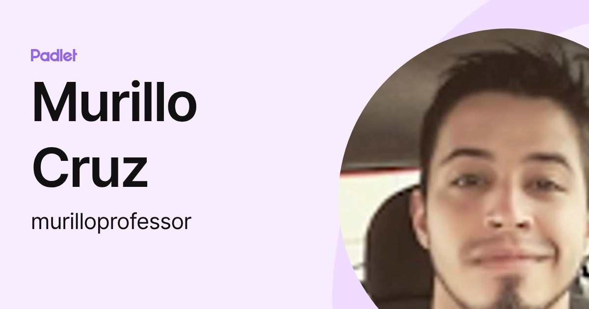 Murillo Cruz (murilloprofessor) profile | Padlet