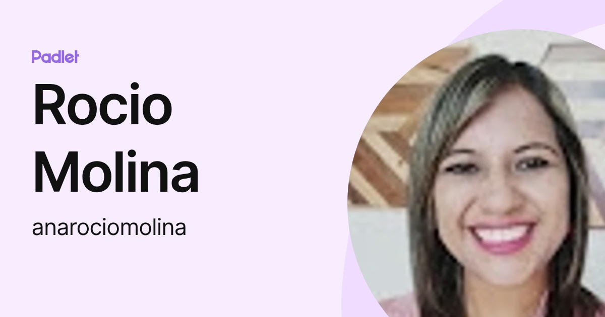Rocio Molina (anarociomolina) profile | Padlet
