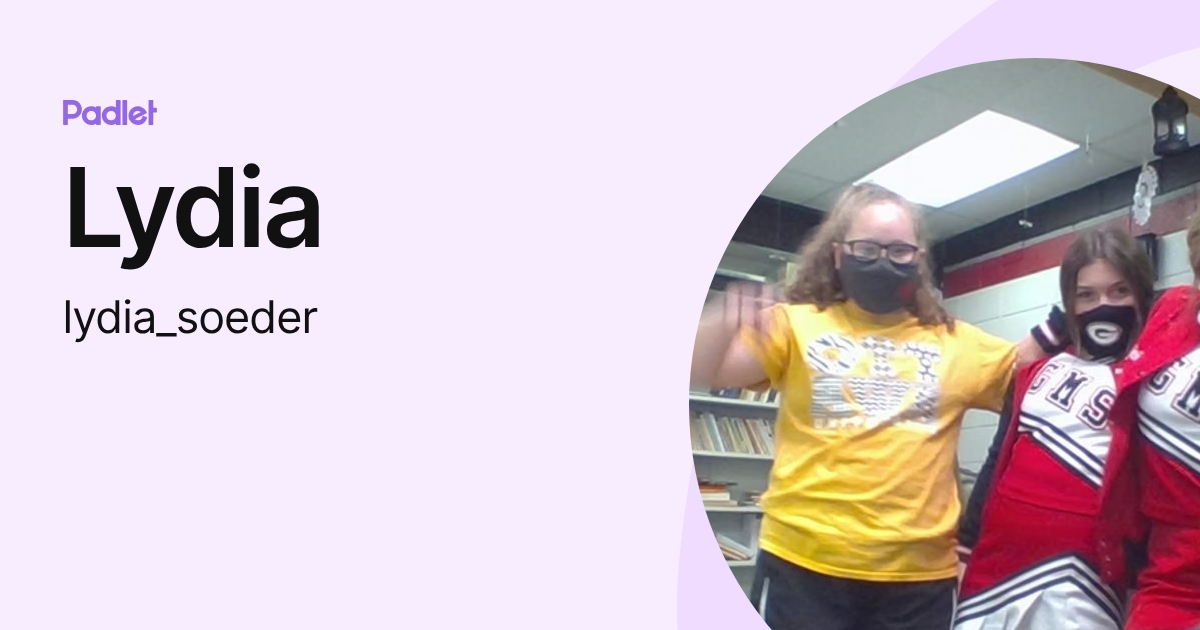 Lydia (lydia_soeder) profile | Padlet