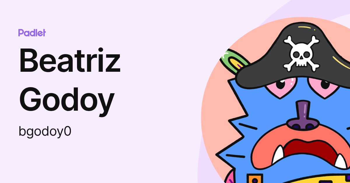 Beatriz Godoy (bgodoy0) profile | Padlet
