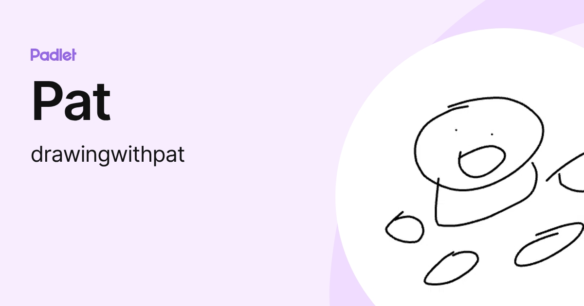 Pat (drawingwithpat) profile | Padlet