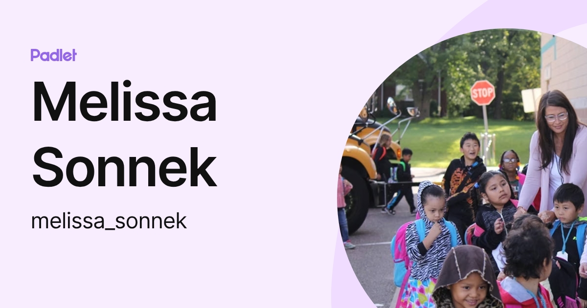 Melissa Sonnek (melissa_sonnek) profile | Padlet