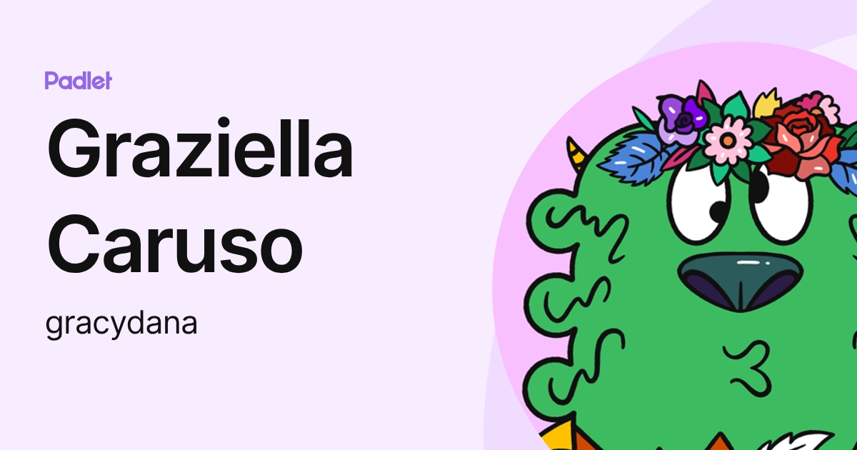 Graziella Caruso (gracydana) profile | Padlet