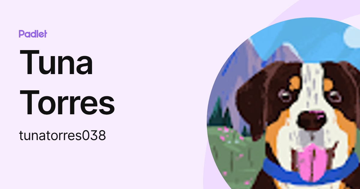 Tuna Torres (tunatorres038) profile | Padlet