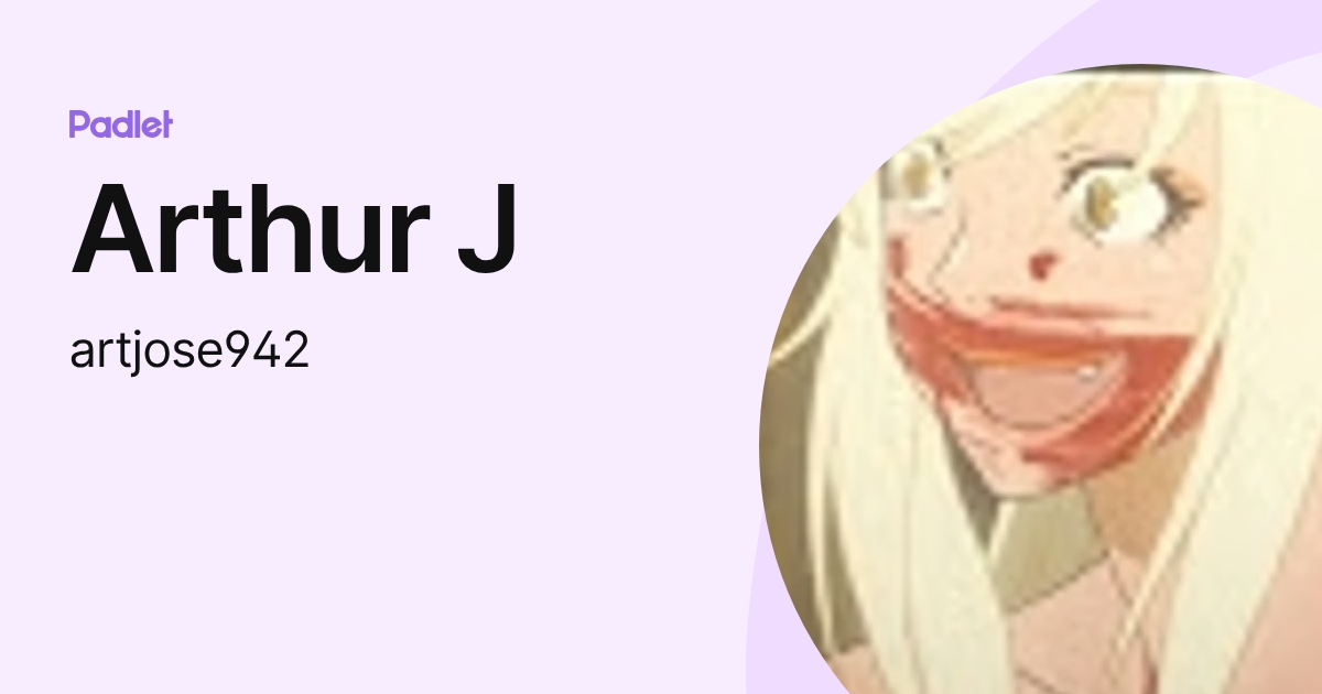 ART Jose (artjose942) profile | Padlet