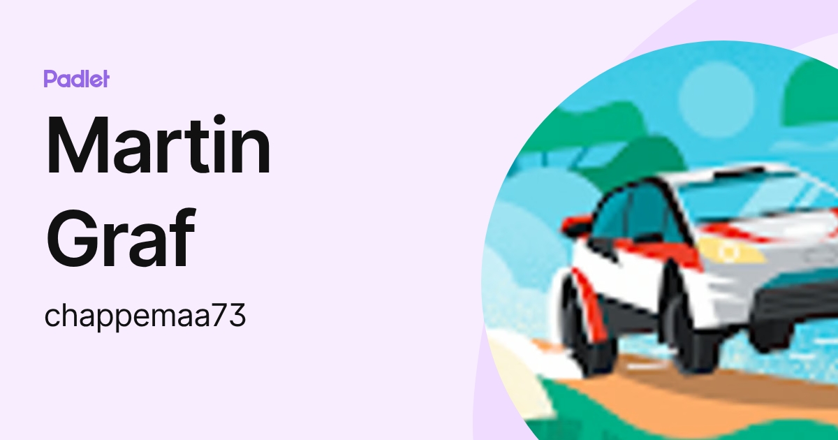 Martin Graf (chappemaa73) profile | Padlet