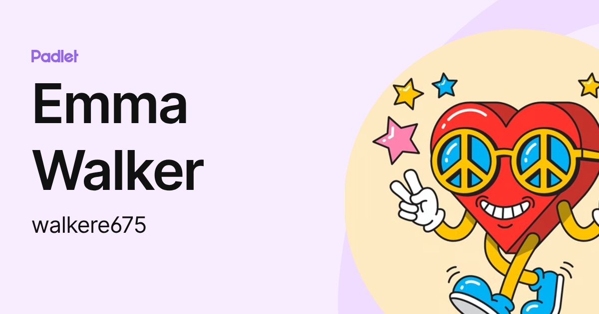 Emma Walker (walkere675) profile | Padlet