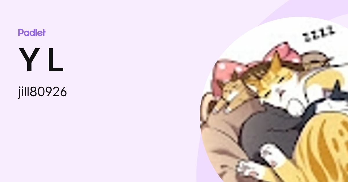 Y L (jill80926) profile | Padlet