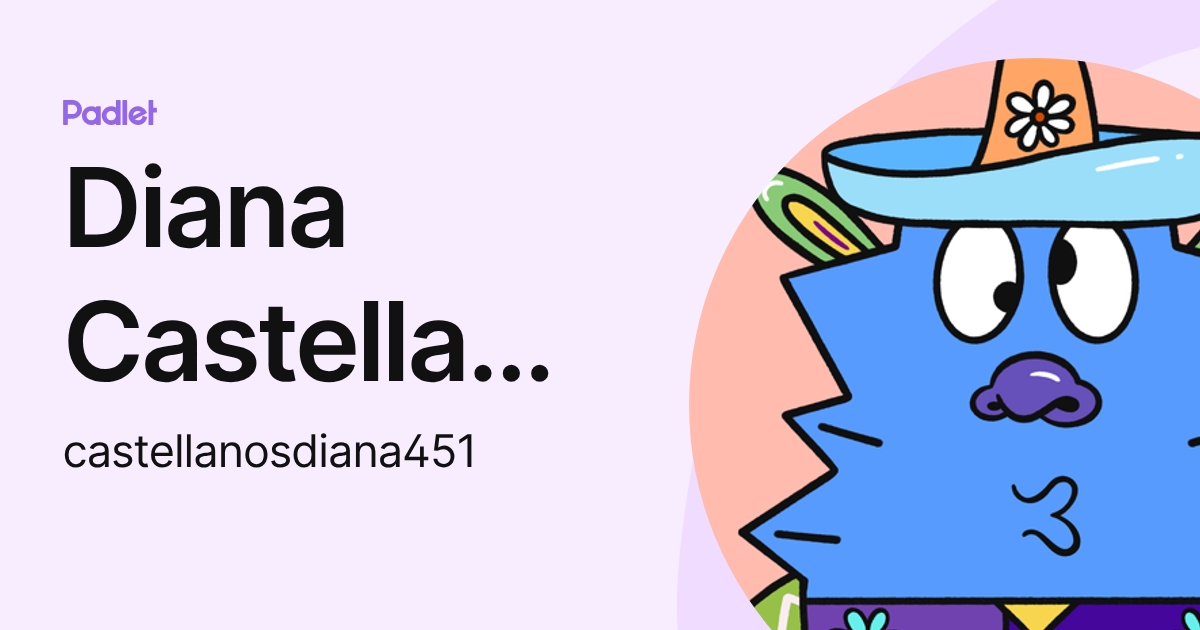 Diana Castellanos (castellanosdiana451) profile | Padlet