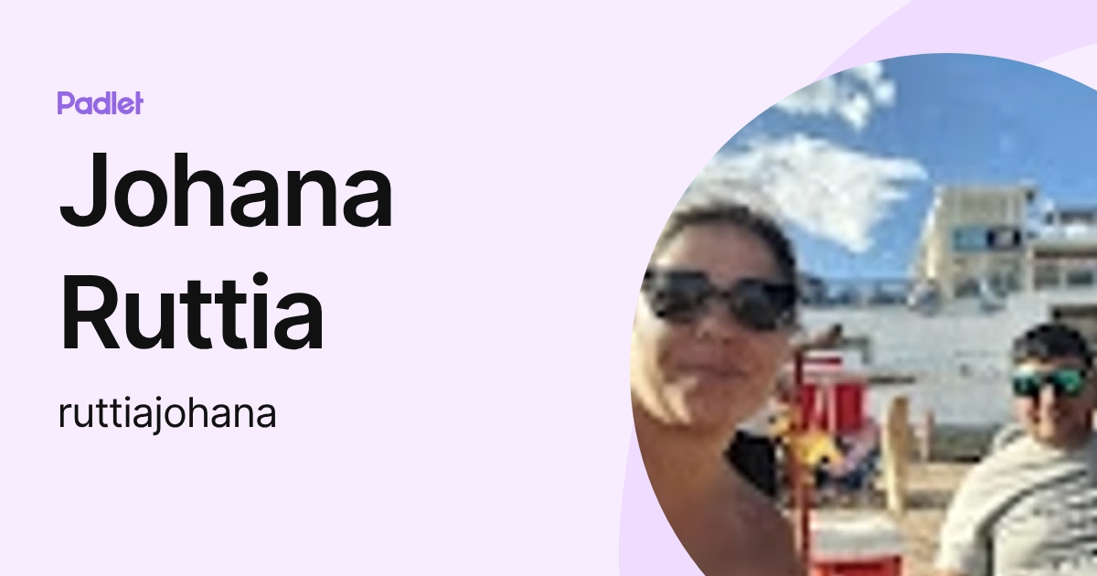 Johana Ruttia (ruttiajohana) profile | Padlet