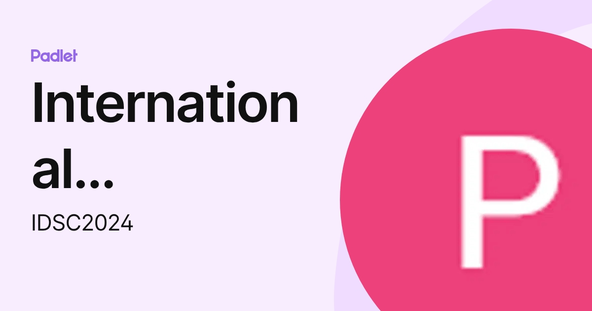 International Development Student Conference 2024 (IDSC2024) profile ...