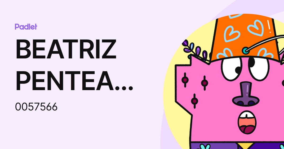 BEATRIZ PENTEADO VETTORAZZO (0057566) profile | Padlet