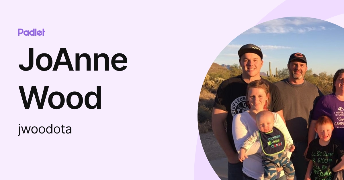 JoAnne Wood (jwoodota) profile | Padlet