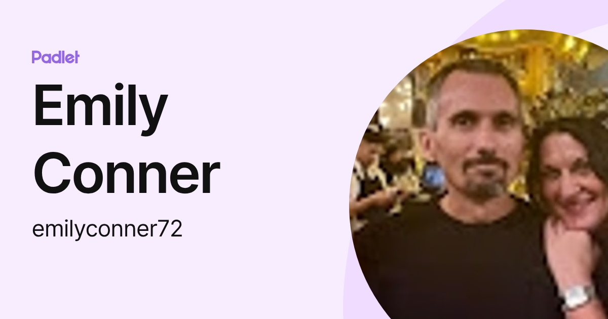 Emily Conner (emilyconner72) profile | Padlet