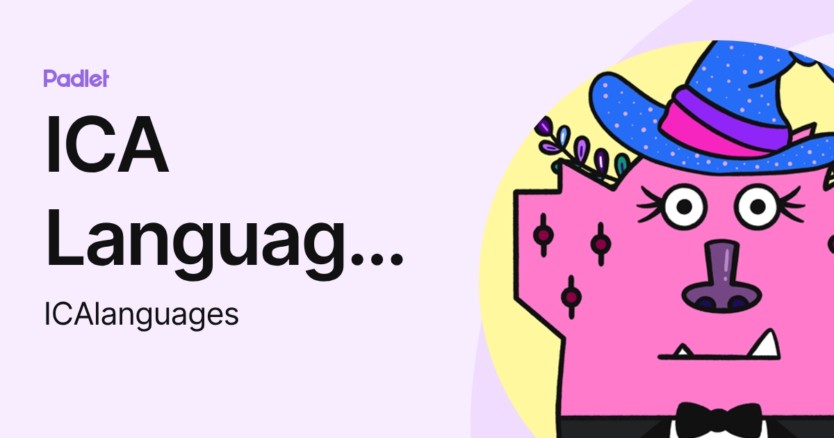ICA Languages School (ICAlanguages) profile | Padlet