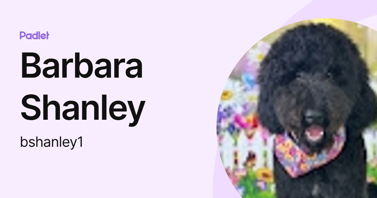 Barbara Shanley (bshanley1) profile | Padlet