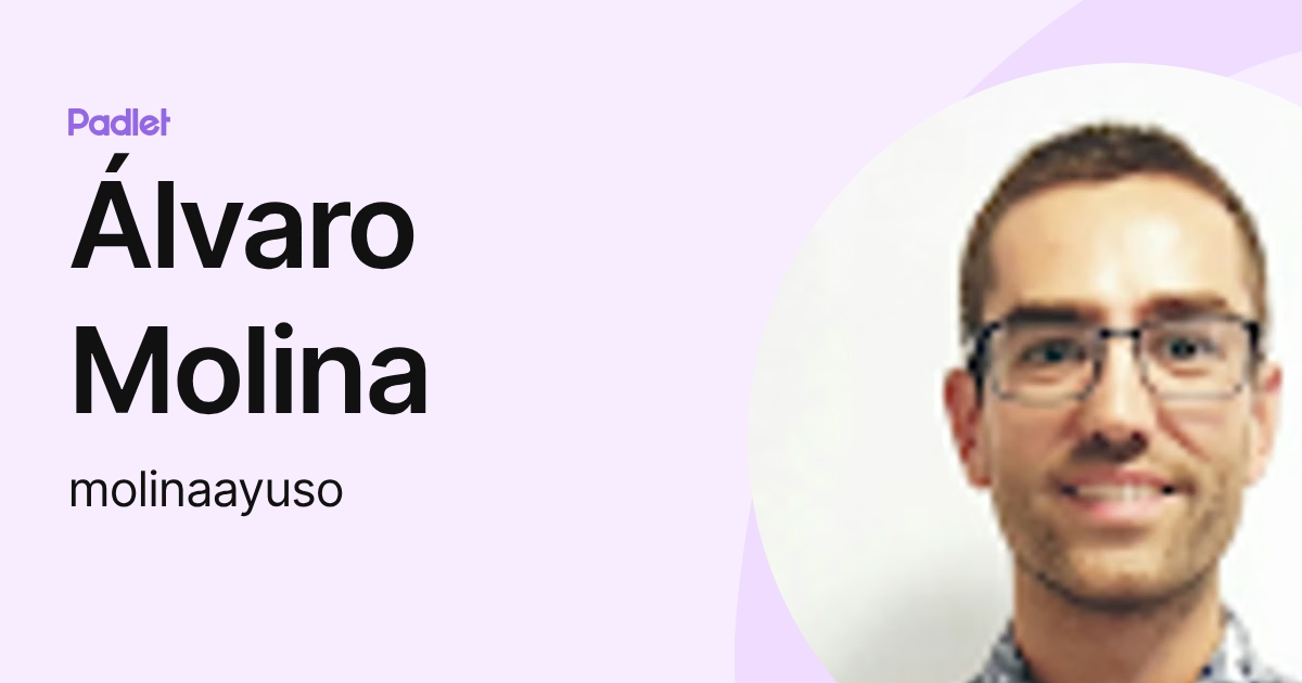 Álvaro Molina (molinaayuso) profile | Padlet