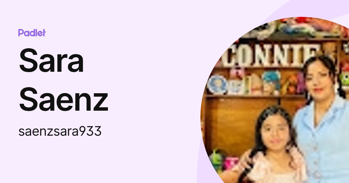 Sara Saenz (saenzsara933) profile | Padlet