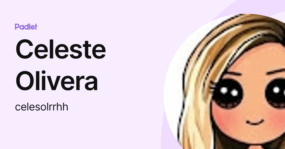 Celeste Olivera (celesolrrhh) profile | Padlet