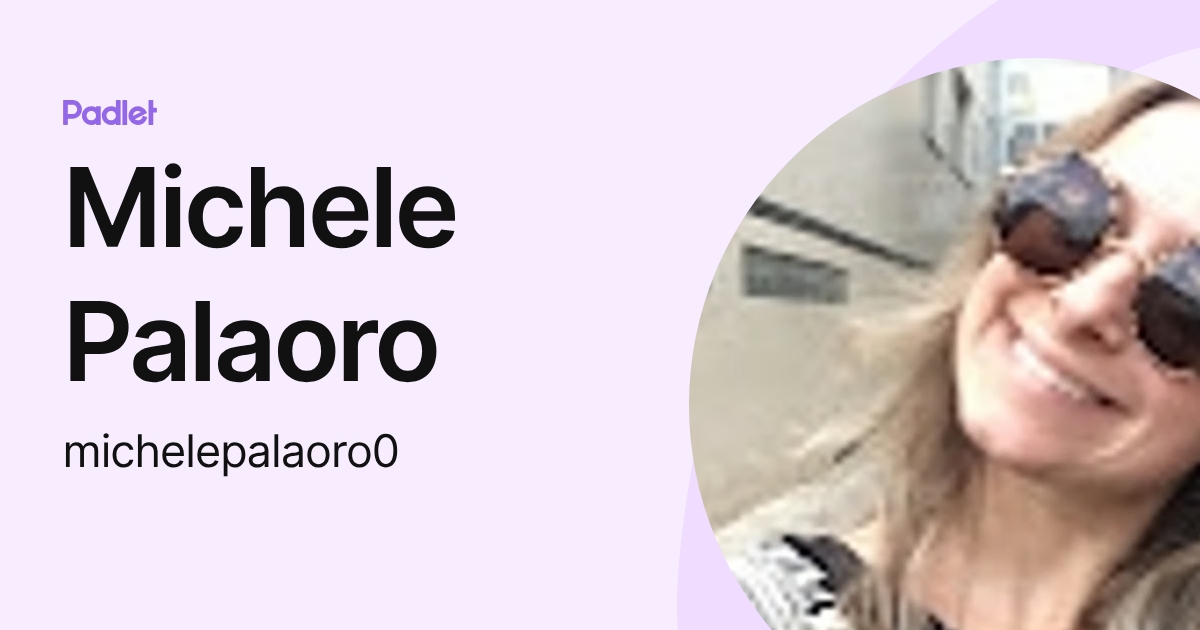 Michele Palaoro (michelepalaoro0) profile | Padlet