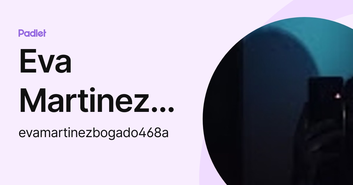 Eva Martinez Bogado FADU - UBA (evamartinezbogado468a) profile | Padlet