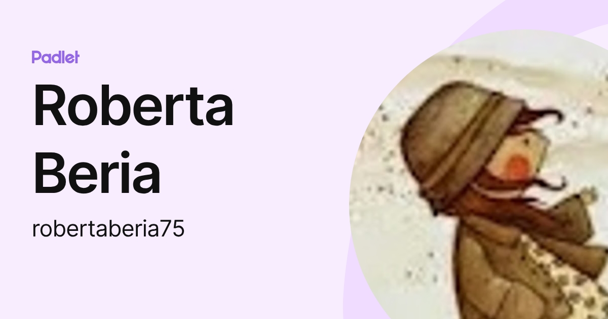Roberta Beria (robertaberia75) profile | Padlet