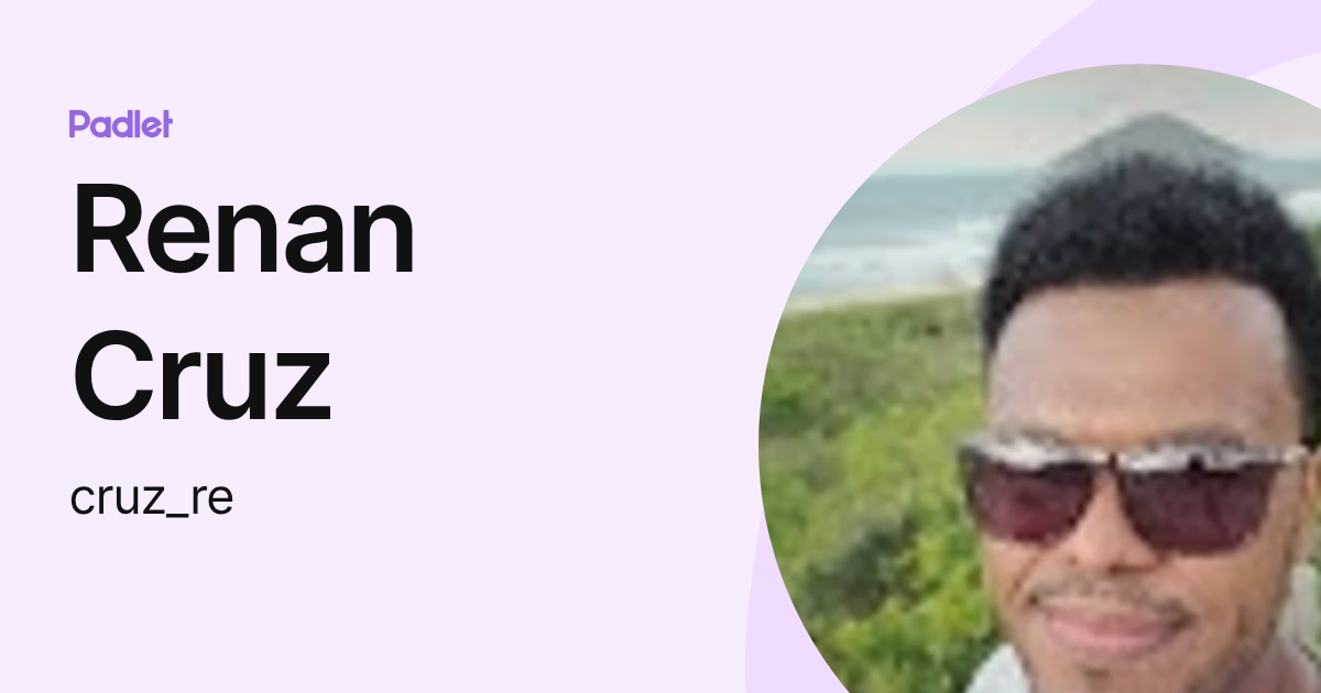 Renan Cruz (cruz_re) profile | Padlet