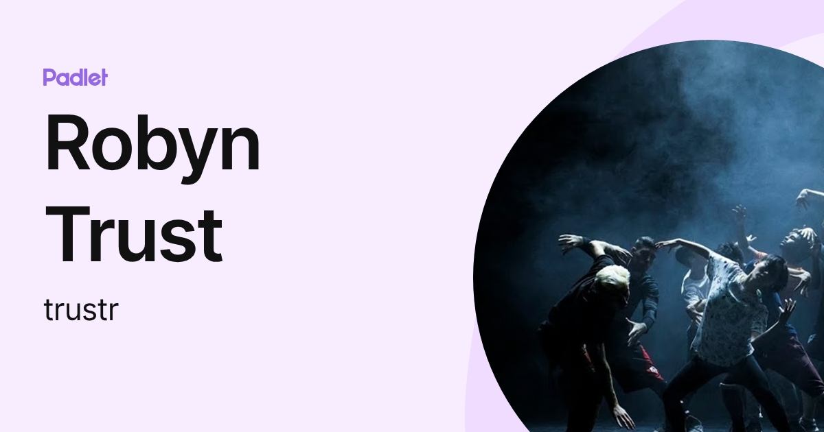 trustr profile | Padlet