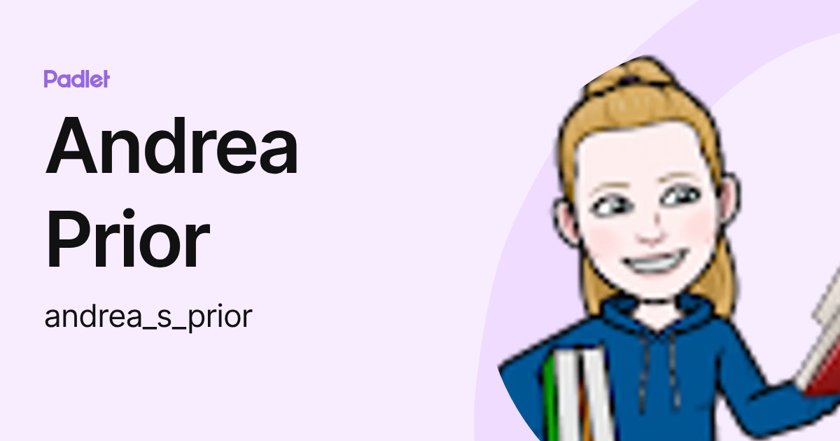 Andrea Prior (andrea_s_prior) profile | Padlet