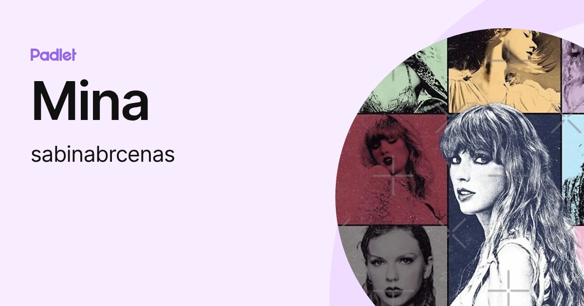 Mina (sabinabrcenas) profile | Padlet