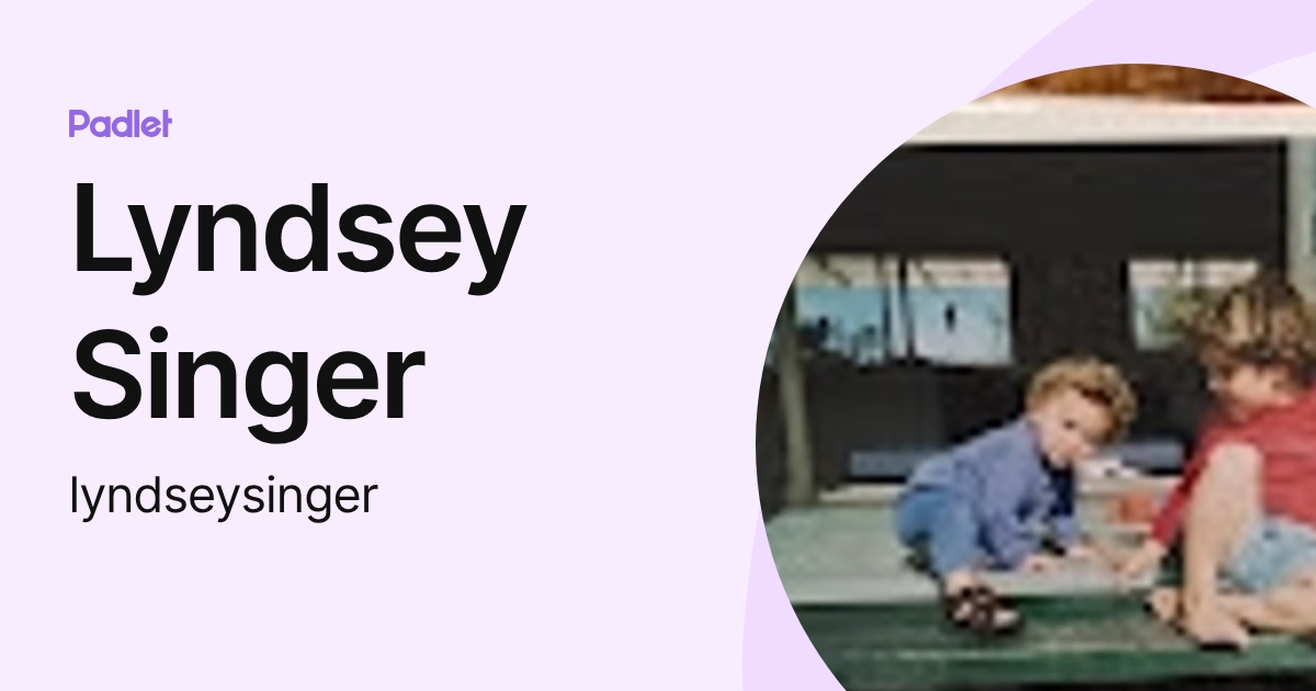 Lyndsey Singer (lyndseysinger) profile | Padlet
