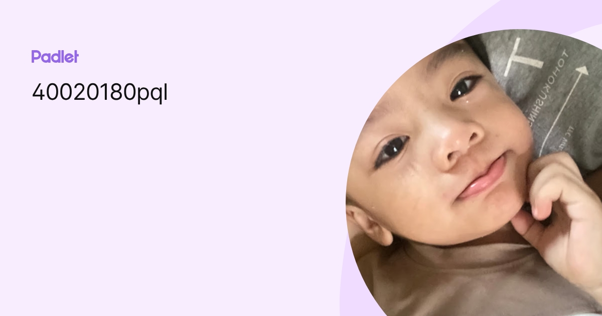 40020180pql profile | Padlet
