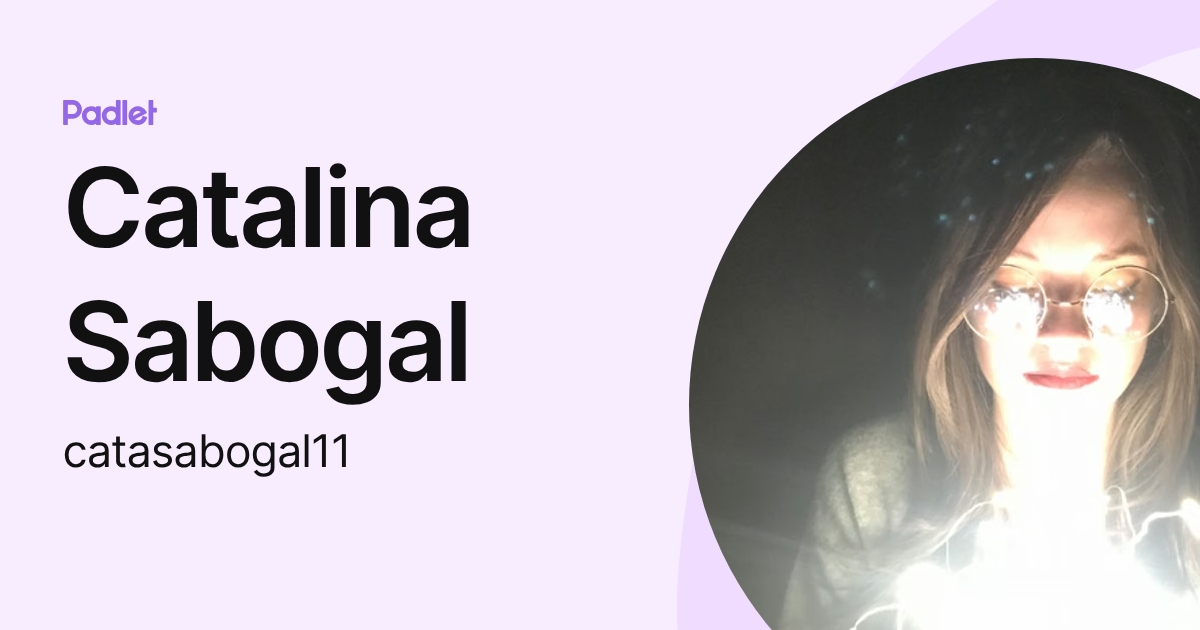 Catalina Sabogal (catasabogal11) profile | Padlet