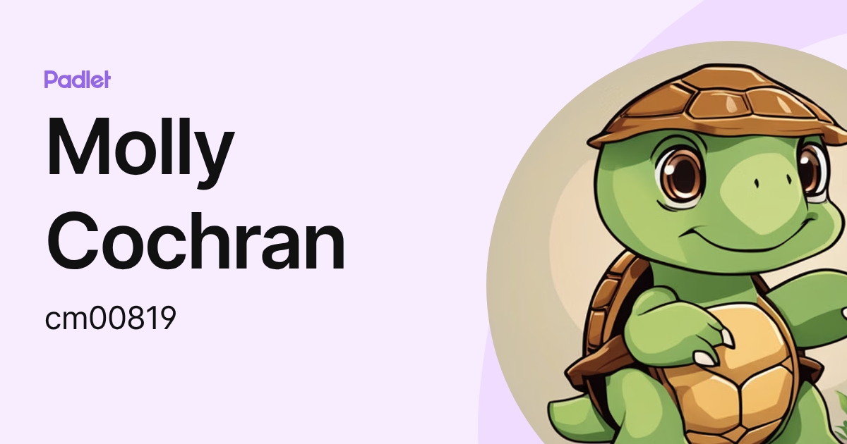 Molly Cochran (cm00819) profile | Padlet