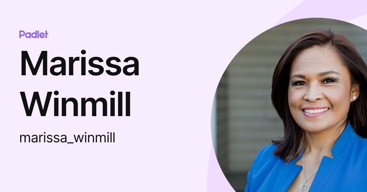Marissa Winmill (marissa_winmill) profile | Padlet
