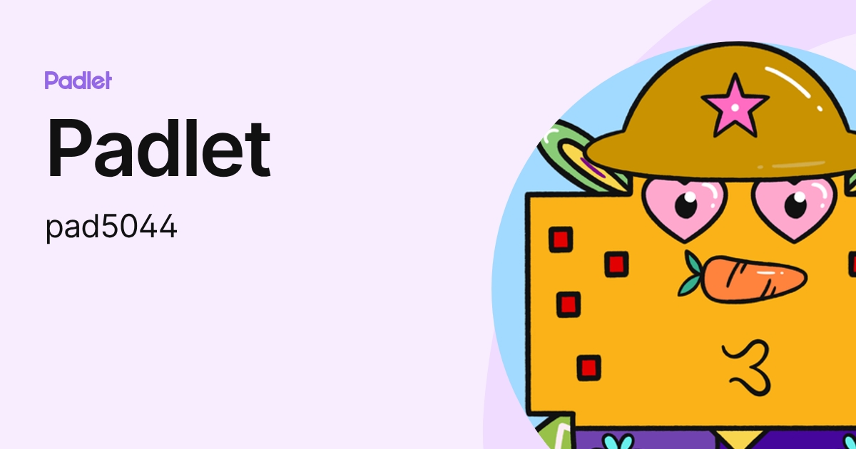 Padlet (pad5044) profile | Padlet