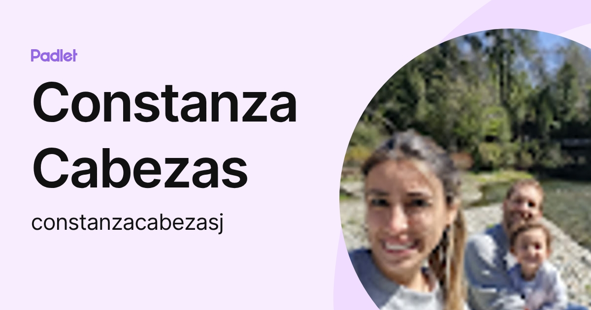 Constanza Cabezas (constanzacabezasj) profile | Padlet
