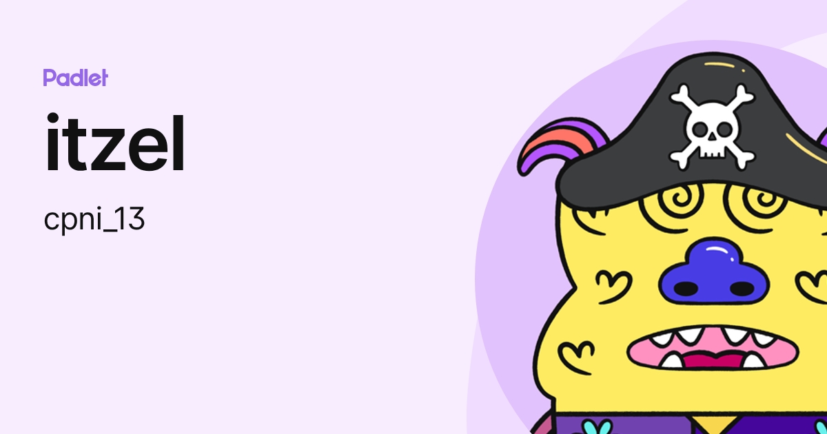 itzel (cpni_13) profile | Padlet