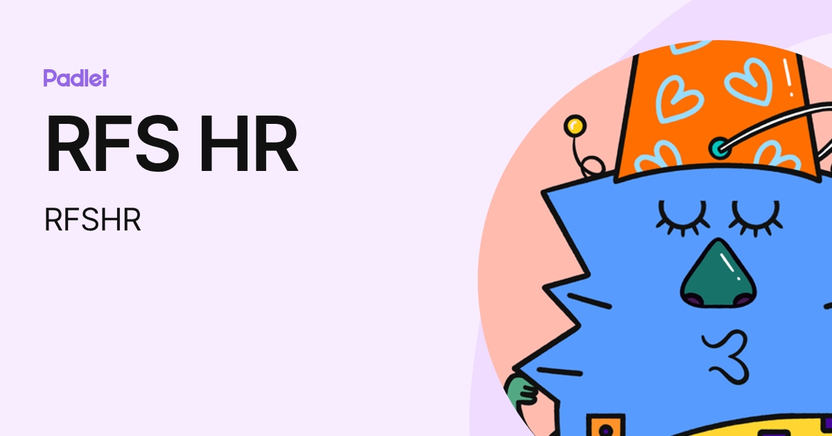 RFS HR (RFSHR) profile | Padlet