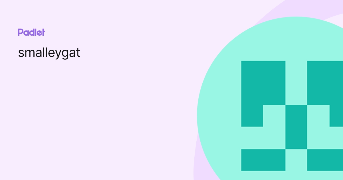 smalleygat profile | Padlet