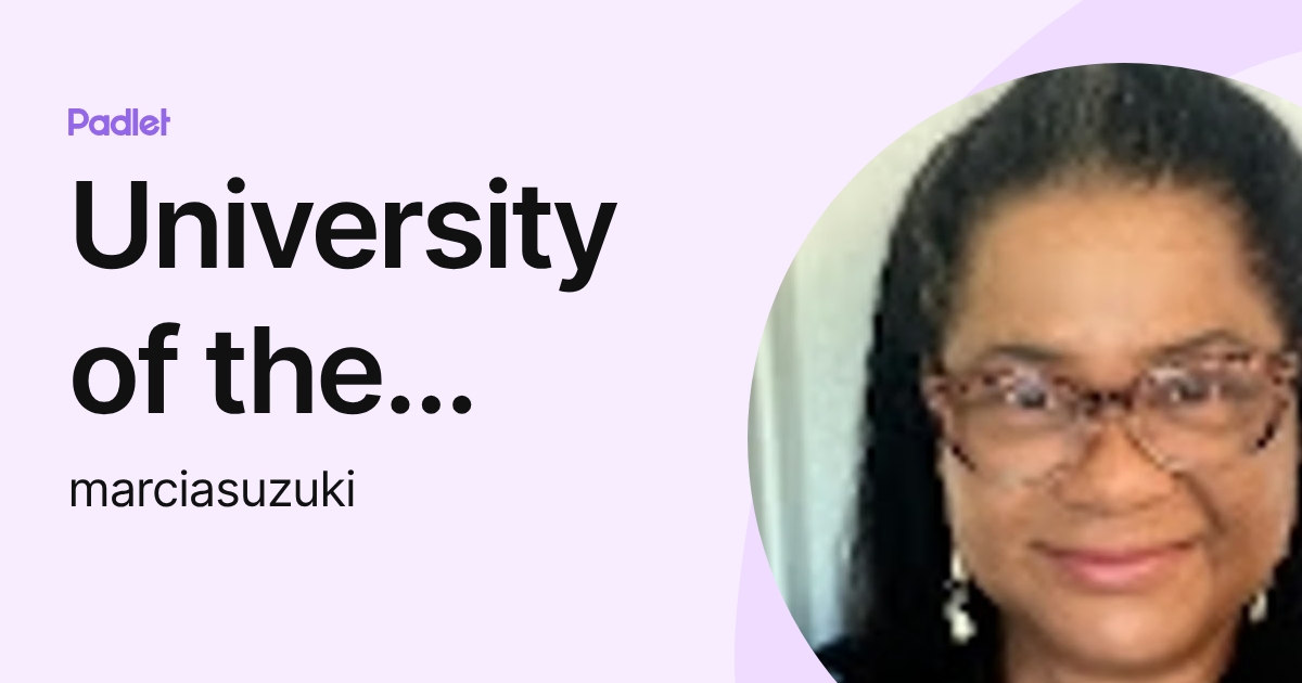 Marcia Suzuki (marciasuzuki) profile | Padlet